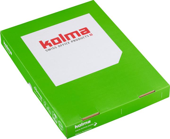 Produktbild Kolma Sichtmappe LineaVerde A4 Recycling genarbt strong grün (A4, 100 x)