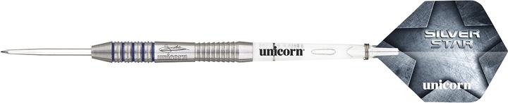 Actual product image Unicorn Silver Star Gary Anderson Steel Darts (125 g)