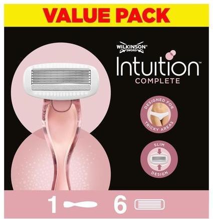 Image du produit Wilkinson WILKINSON Sword Intuition Complete maszynka do golenia + wymienne ostrza 5szt. (6 x)