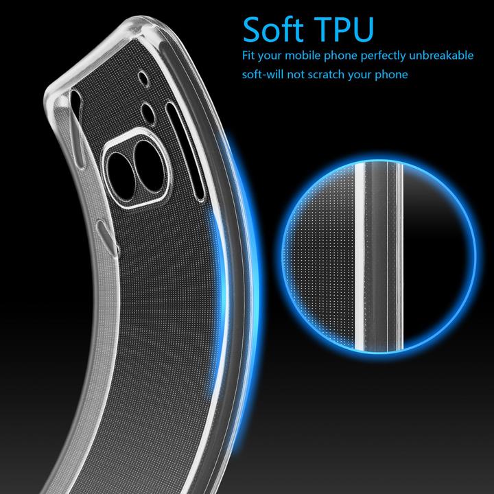 Produktbild Cadorabo Hülle für Nothing Phone 2a Slim TPU Schutz (Phonemax Rocky 2)