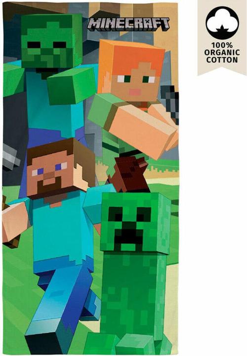 Character World Serviette de bain Minecraft (70 x 140 cm)