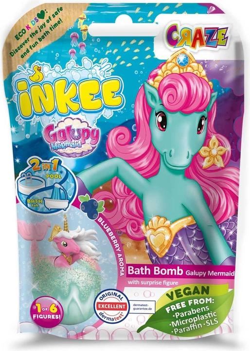 Craze Inkee Überschungsbadekugeln Galupy Mermaid