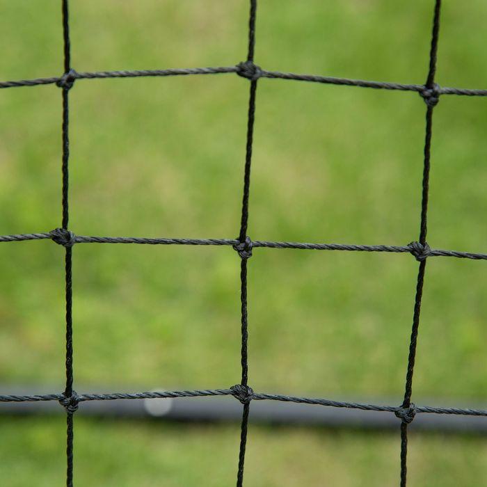 Image du produit Swisshandel24 Filet de football rebondissant, tube métallique + tissu PE, 96 x 80 x 96 cm, noir