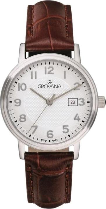 Grovana Kensington Traditional-Kollektion – Montre-Quarz, hergestellt in der Schweiz (Swiss Made)