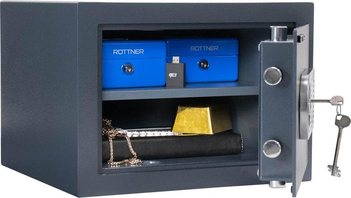 Produktbild Rottner Wertschutzschrank EN0 Samoa 40 Doppelbartschloss (22 l)
