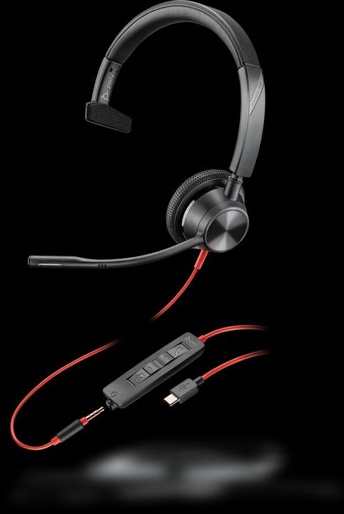 Produktbild Poly Blackwire 3315 BW3315 USB C (Kabelgebunden, USB-C)