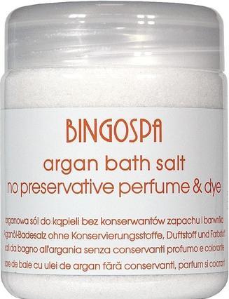 Immagine prodotto BingoSpa Sale da bagno all'argan per idromassaggi, trattamenti termali e peeling 550g (Sali da bagno)