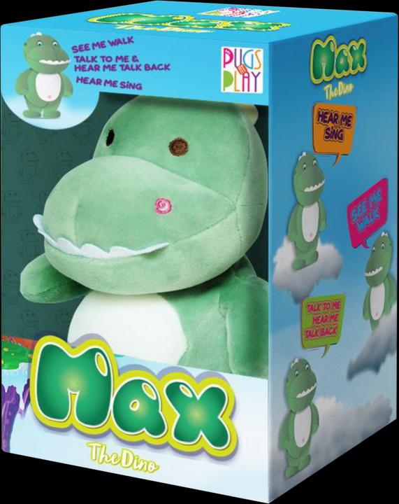 Actual product image Pugs at play Walking and talking dinosaur Max