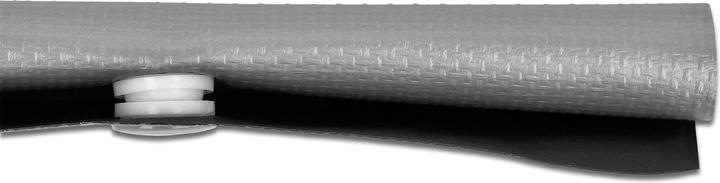 Image du produit Delock Gaine de câble 2 m x 10 mm, fermeture à bouton Gris (Gaines pour câbles, 200 cm)