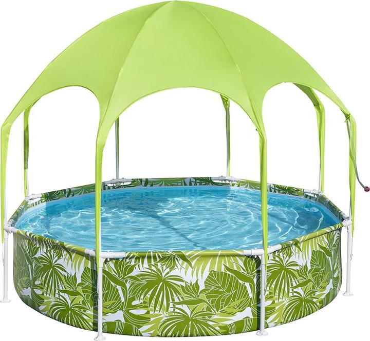 Actual product image Bestway Steel Pro Pool with UV sun protection