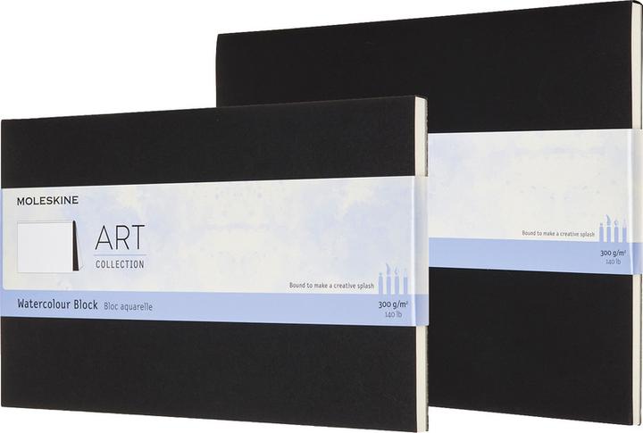 Produktbild Moleskine Zeichen-Aquarell-Block (19 x 25 cm, Blanko)