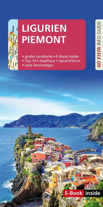 Actual product image GO VISTA: Travel guide Liguria and Piedmont