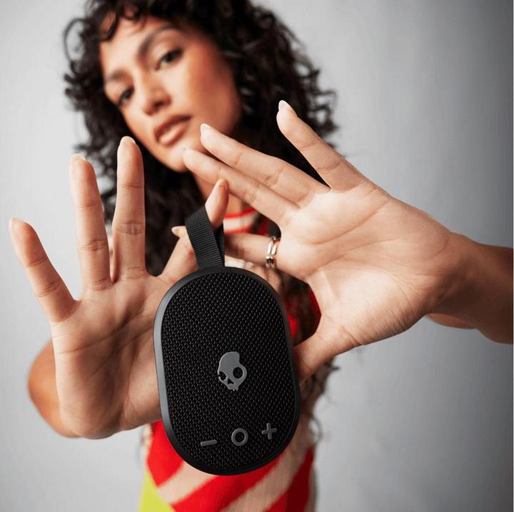 Image du produit Skullcandy Enceinte sans fil Ounce+ Compact Black (16 h, Fonctionnement sur batterie)