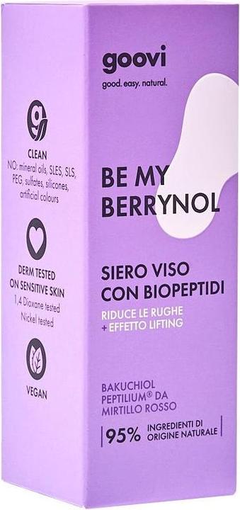Immagine prodotto Goovi BE MY BERRYNOL siero viso con biopeptidi 30 ml (30 ml)