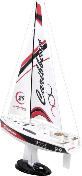 Actual product image Joysway Caribbean Yacht V2 RC Sailboat RtR 260mm