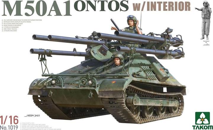 Produktbild Takom M50A1 ONTOS w/INTERIOR