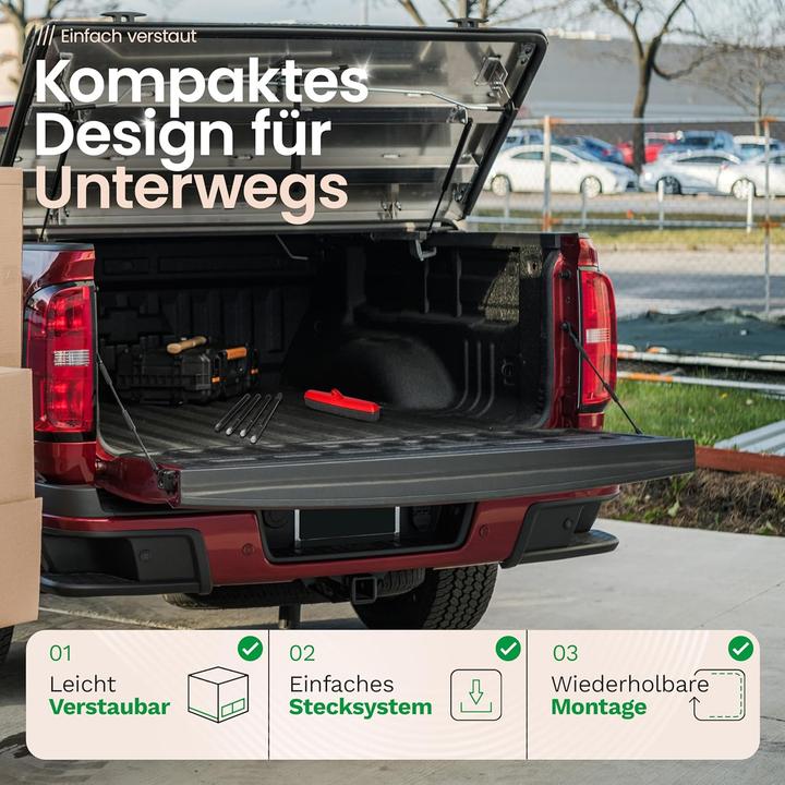 Produktbild Novaliv 4x Gummibesen mit Stiel zum Stecken Auto & Abzieher Friseurbesen Gummi Noppenbesen Hundehaar (1 Stk.)