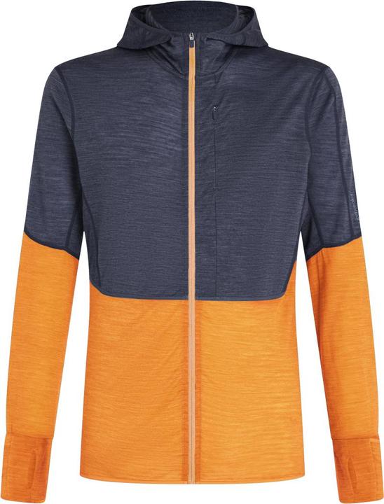 Immagine prodotto Icebreaker Merino 200 Realfleece Descender L/S Felpa con zip e cappuccio (L)