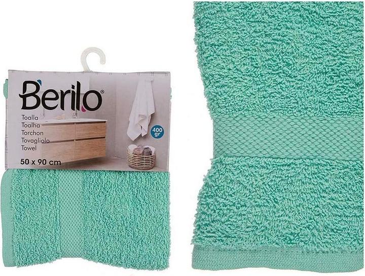 Immagine prodotto Berilo Asciugamano da bagno 50 x 90 cm turchese (6 pezzi) (50 x 90 cm)