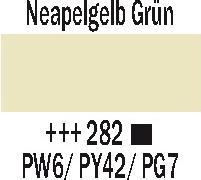 Actual product image Amsterdam Acrylic Paint Standard Series 282 (Naples Yellow Green, 120 ml)