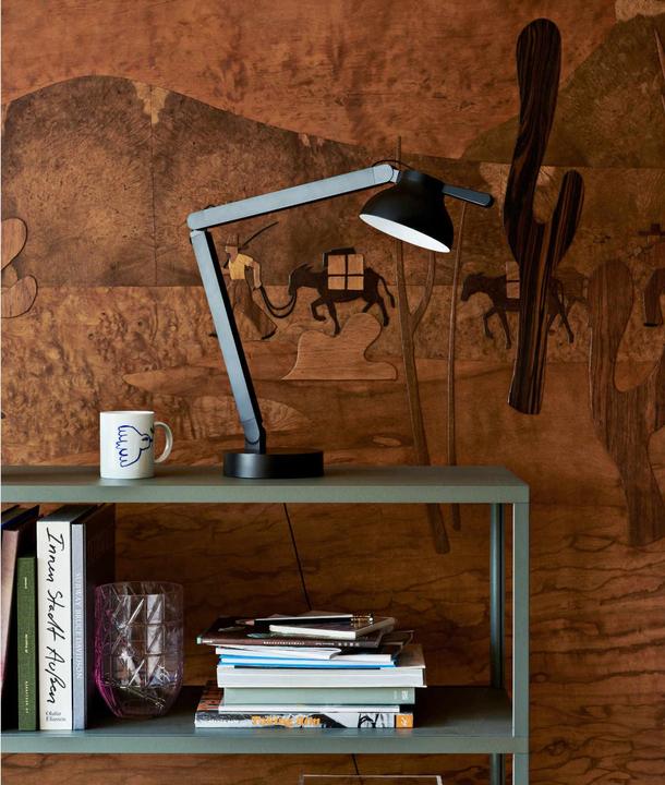 Actual product image HAY PC Task Double Arm Table Lamp Soft Black (407 lm)