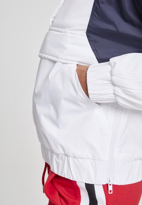 Actual product image Urban Classics Ladies 3-Tone Padded Pull Over Jacket (M)