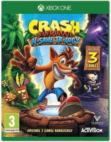 Produktbild Activision Crash Bandicoot - N' Sane Trilogy (Xbox One X, Xbox Series X, IT)