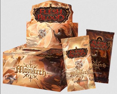 Actual product image Flesh and Blood Monarch Unlimited Edition Booster Display (English, Booster display)