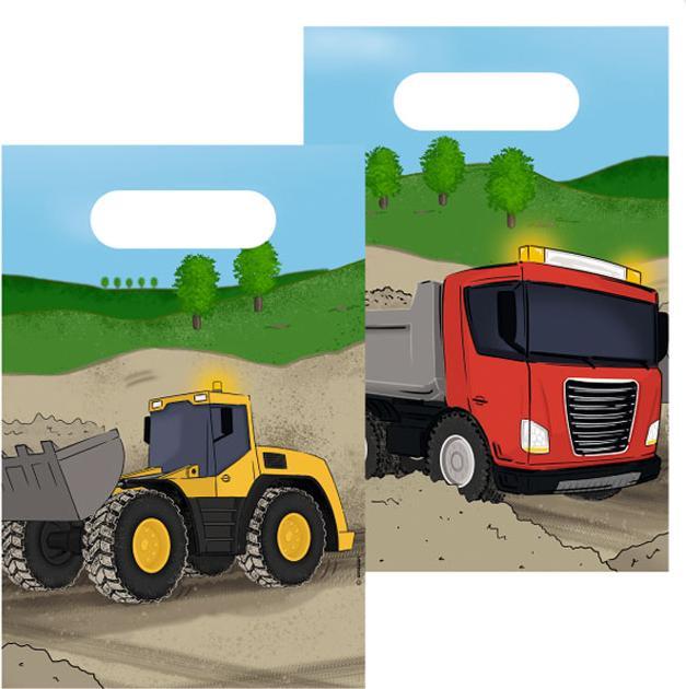 Image du produit Amscan Sacs en papier - Chantier