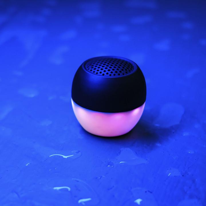 Actual product image Boompods Tide Round Speaker Soundflare Black (5 h, Rechargeable battery operated)