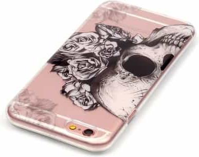 Image du produit Ueli Express iPhone 6s / 6 Super Slim Caoutchouc Coque TPU Tête de mort (Apple iPhone 6s, Apple iPhone 6)