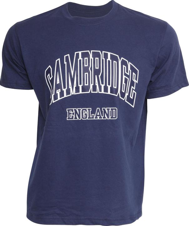 Actual product image Cambridge University T-shirt with CambridgeEngland print short-sleeved round neck (86, 90)