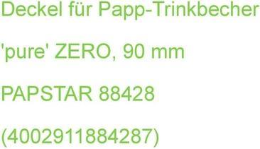 Produktbild Papstar Deckel für Trinkbecher "pure" (50 x)