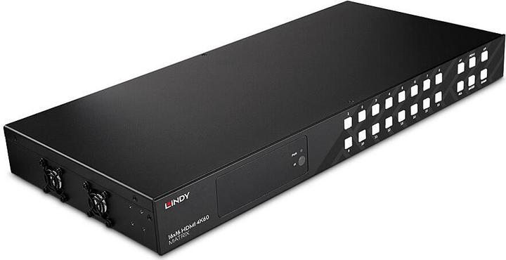 Actual product image Lindy 16x16 HDMI 4K60 matrix