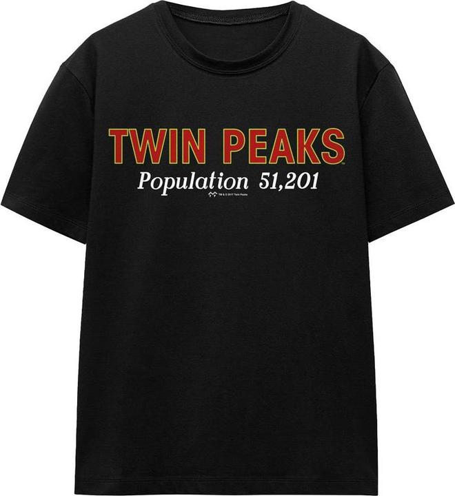 Immagine prodotto Twin Peaks Population Maglietta Adulto Unisex (XL)