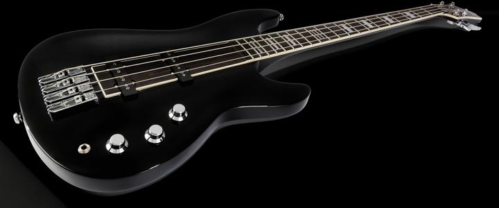 Produktbild Hagstrom Bassgitarre, Super Swede, Black Gloss (E-Gitarre)