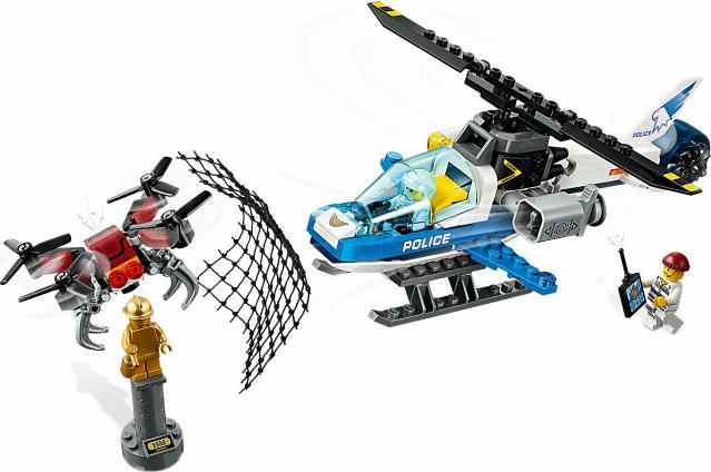 Image du produit LEGO Chasse au drone de la police (60207, LEGO City)