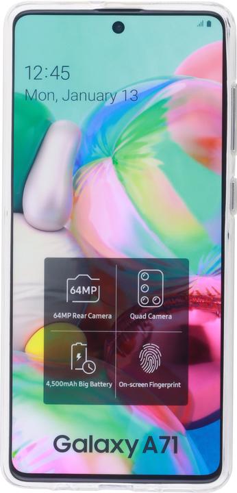 Produktbild PhoneLook Hülle Gummi Silikon Gel Simple Super Clear flexibel (Samsung Galaxy A71)