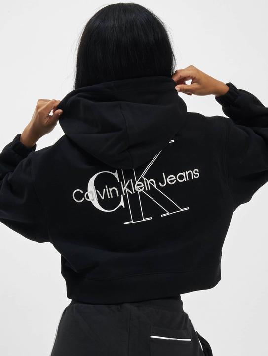 Actual product image Calvin Klein Jeans Two Tone Monogram Hoodie - 90841 (XS)