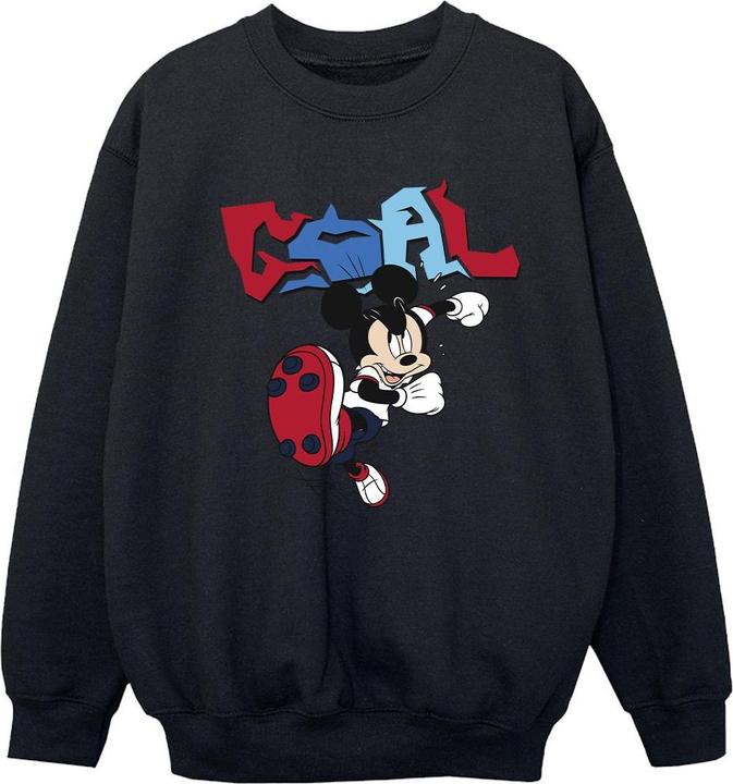 Immagine prodotto Disney Mickey Mouse Goal Striker Pose Felpa Ragazze (140, 146)