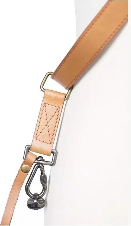 Bronkey Tokyo Dual-Leder-Kameragurt, Hellbraun,L Large