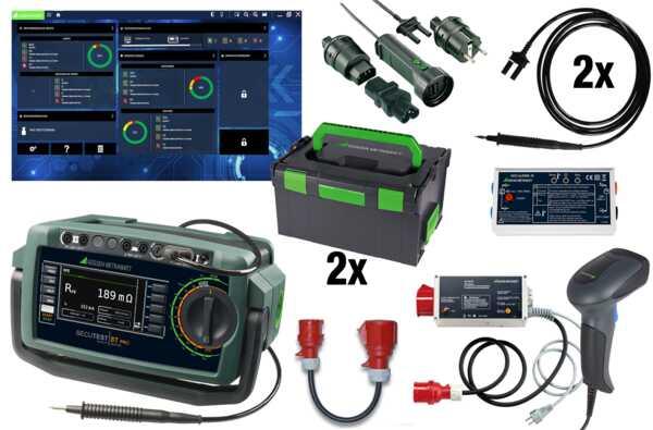 Produktbild Gossen Goss 3p/Schweiss Paket Secutest St Pro M708d (CAT II 250V)