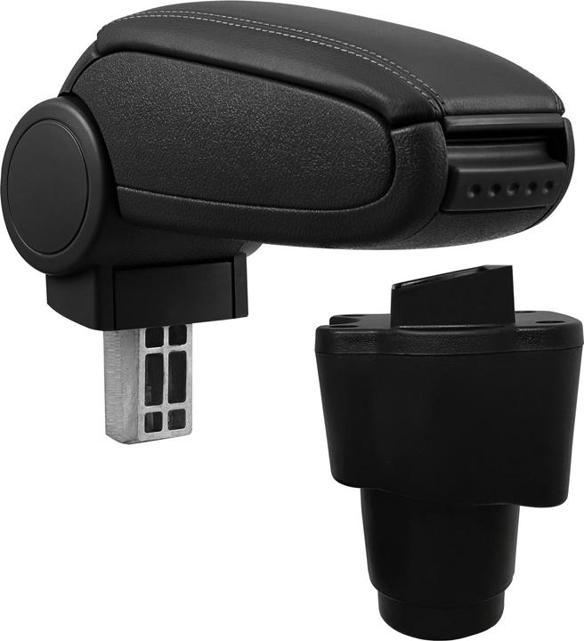 Image du produit Pro-Tec Accoudoir central Dacia Sandero 2 avec compartiment de rangement Similicuir noir