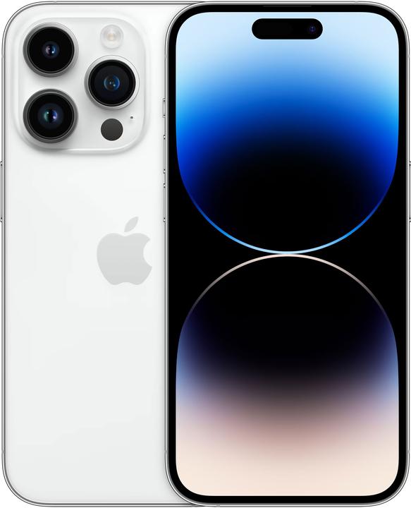 Image du produit Apple iPhone 14 Pro (128 Go, Silver, 6.10", SIM + eSIM, 48 Mpx, 5G)