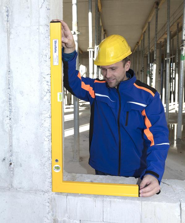 Immagine prodotto Anrotec Angolo di costruzione 800 x 400 mm 90 gradi con 2 livelle a bolla d'aria