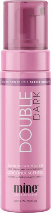 Actual product image Minetan Double Dark Express Self Tan Mousse (Self tanning foam, 200 ml)