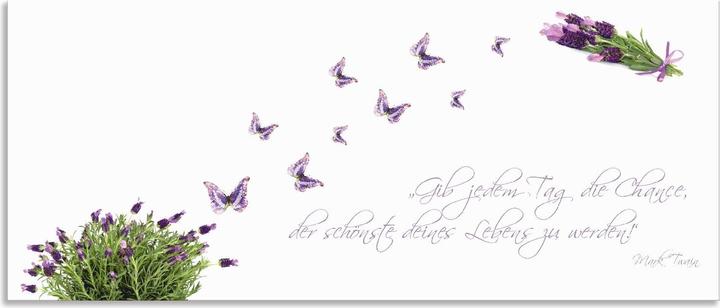 Immagine prodotto Artland Farfalle viola su lavanda