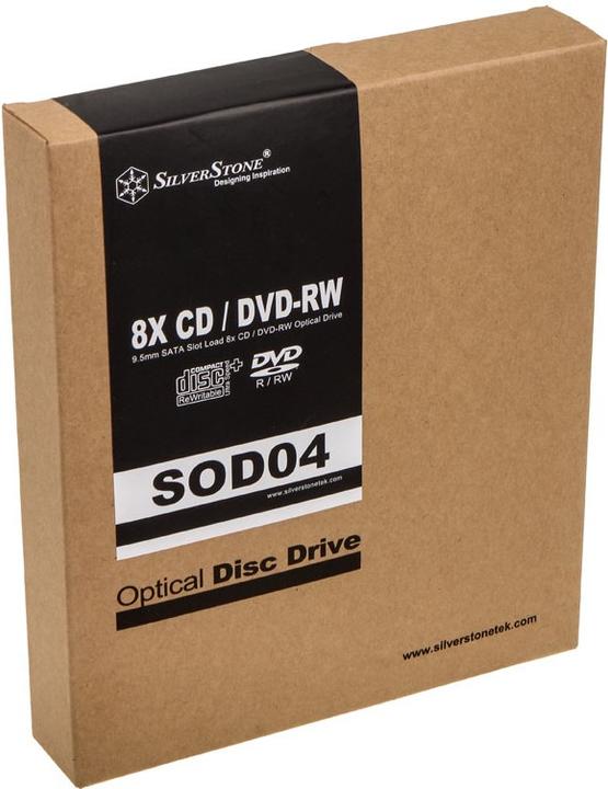 Image du produit Silverstone SST-SOD04 (Lecteur DVD, Lecteur de CD, Graveur de DVD)