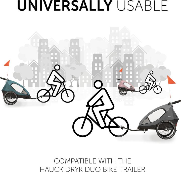 Produktbild Hauck Bike Trailer Hitch Metal Black