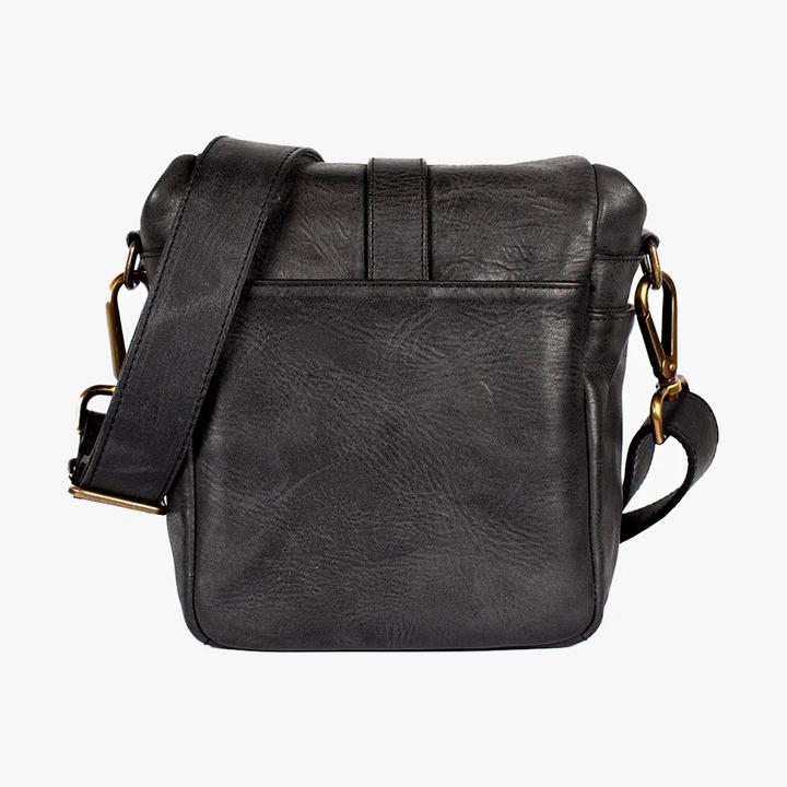 Image du produit Bronkey Berlin Leder-Kameratasche, Schwarz (Sac à bandoulière pour appareil photo)